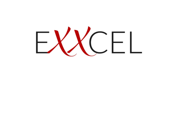 Exxcel Logo on white background