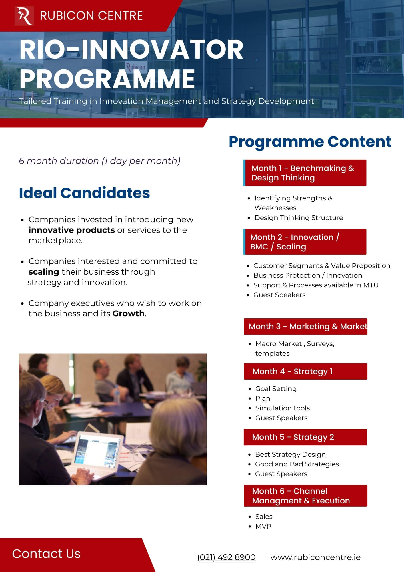 RIO Innovator Programme - Rubicon